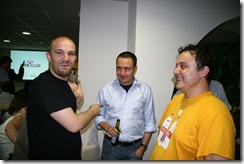 Bobby Voicu, Calin Fusu, Catalin Teniță la webclub mai 2008