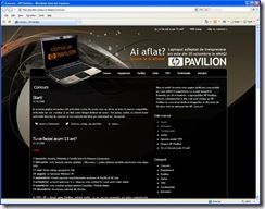 concurs HP Pavilion