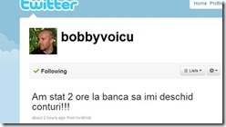 bobby voicu la banca