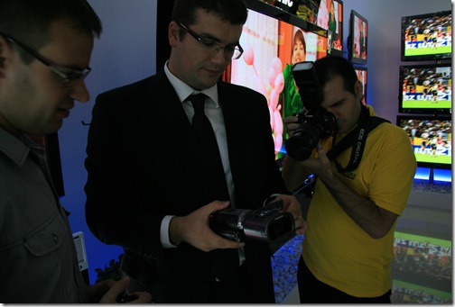 Panasonic 3D consumer video camera