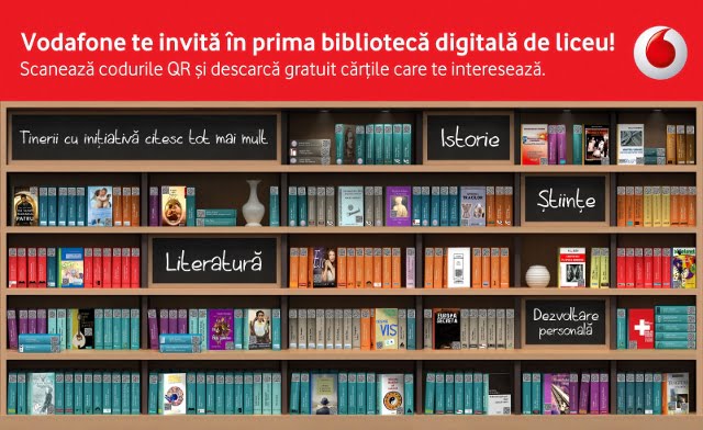 Biblioteca digitală Vodafone