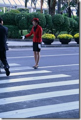 Jeju Island. Police Woman