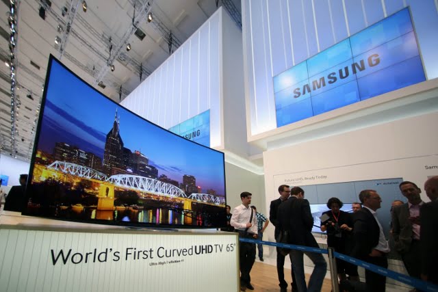 Samsung Curved UHD TV ifa