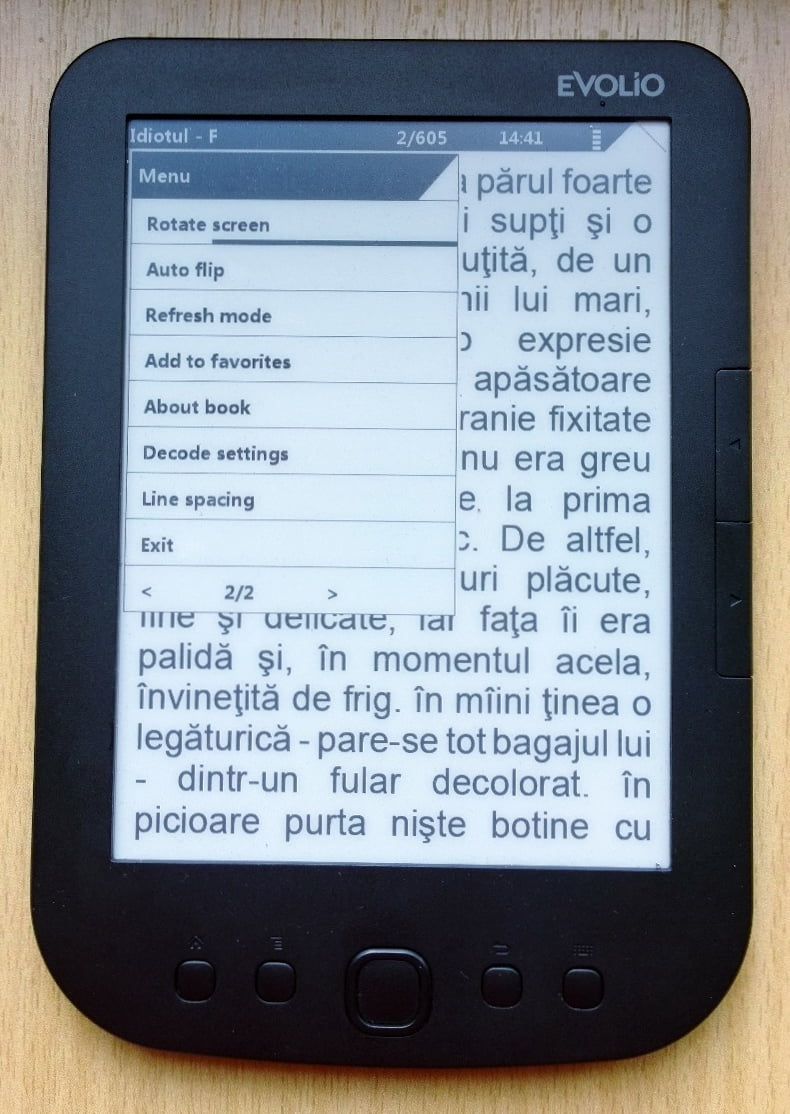 Evobook 3 customizare