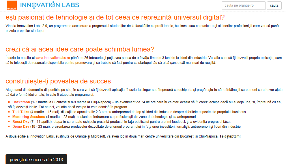 Orange Innovation Labs