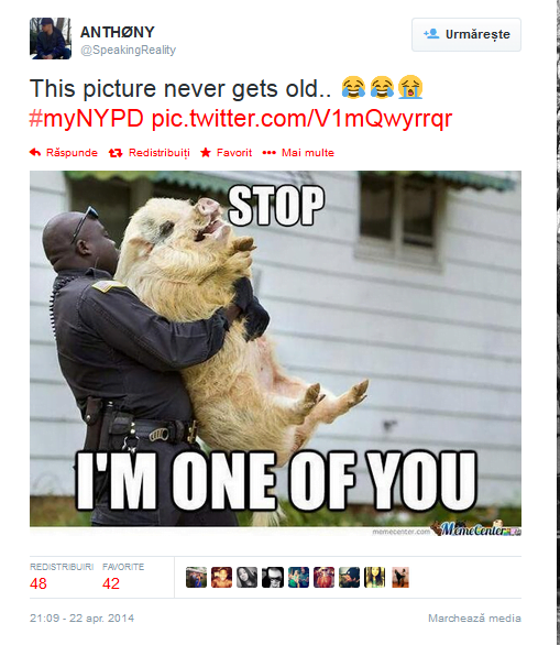 NYPD twitter