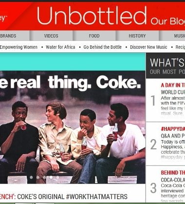 Coca-Cola Blog