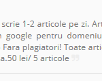 content online angajari