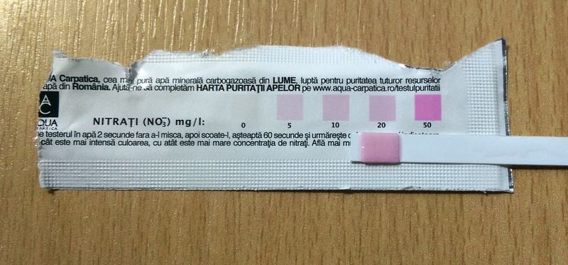 nitriti apa bucuresti test