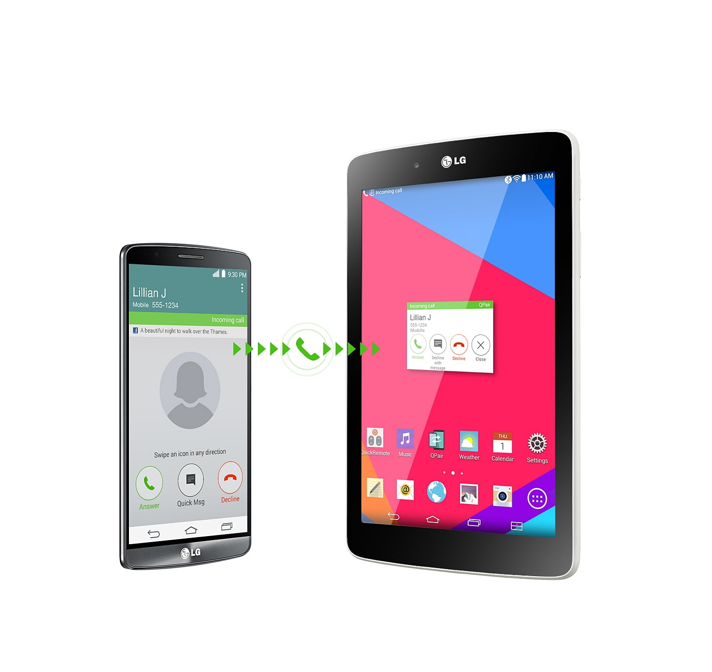 LG G pad QPair 2.0