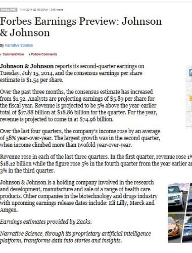 jorunalism robots forbes