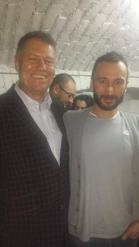 vlad tausance, Klaus Iohannis