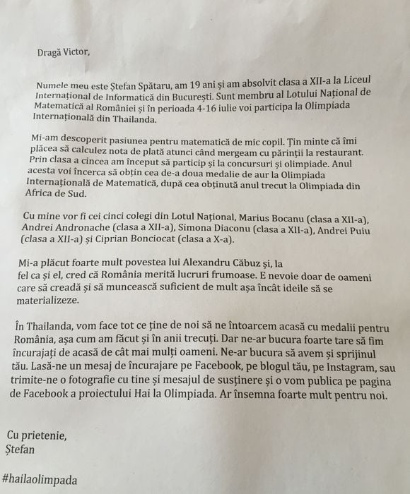 hai la olimpiada 2