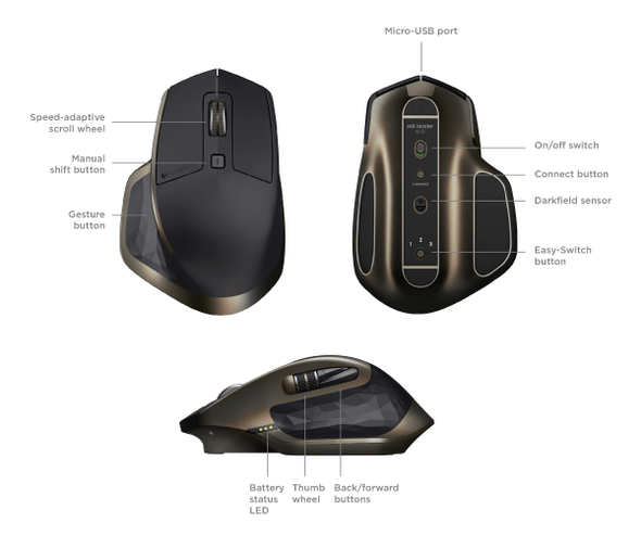 logitech xm master