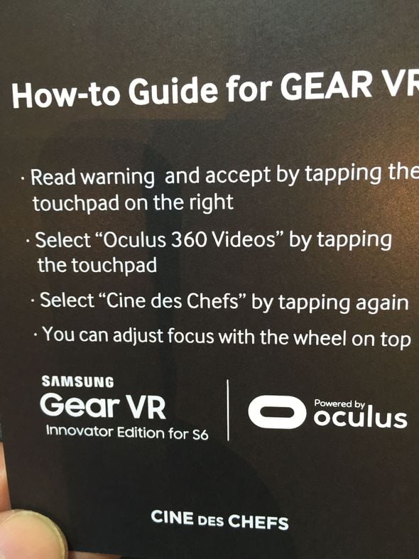 vr samsung club des chefs