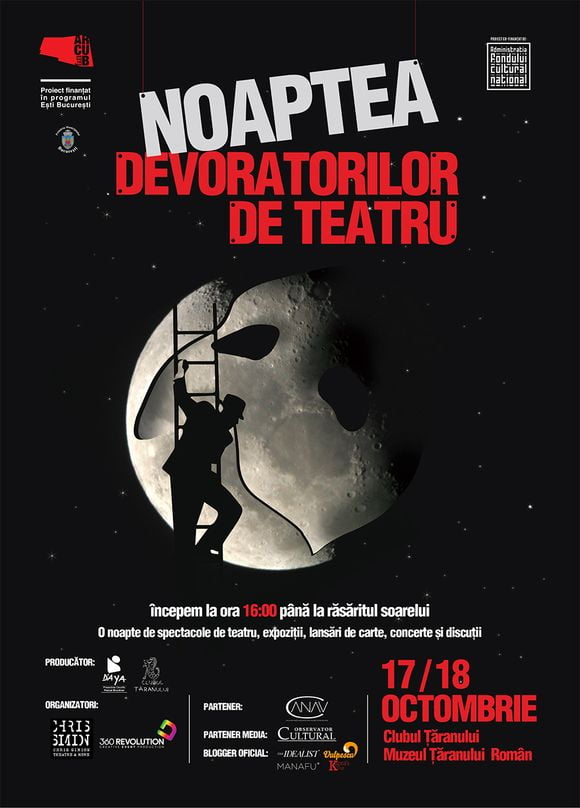 noaptea devoratorilor de teatru chris simion