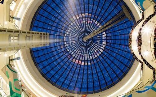 Saint Gobain blue city