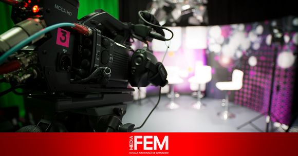 MediaFEM scoala de televiziune studiou