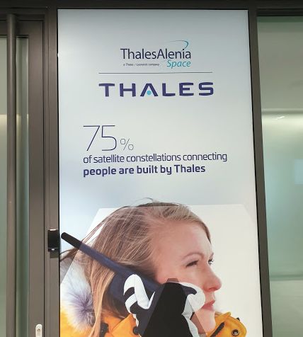 Thales Goupt este producator de soluții pentru spatiul cosmin